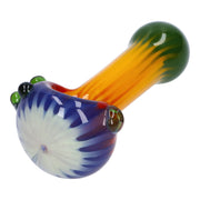Colorful Reversal Art Spoon Pipe - 4.5 in