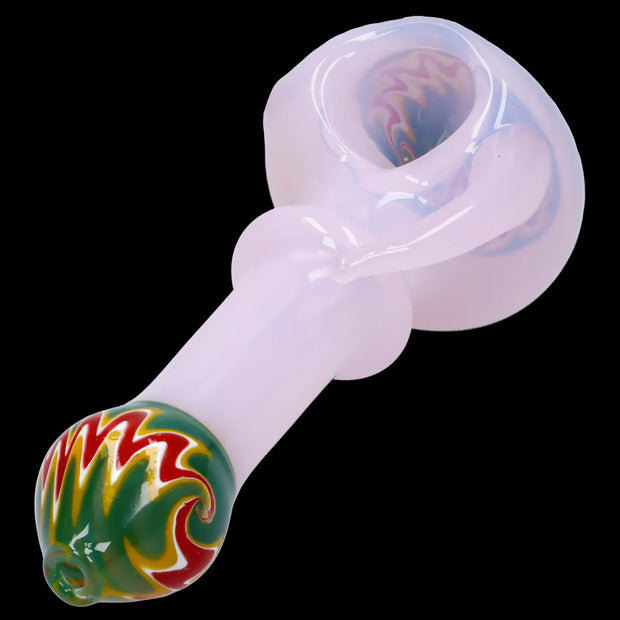 Slime Tube Horn Reversal Art Spoon Pipe - 45 in