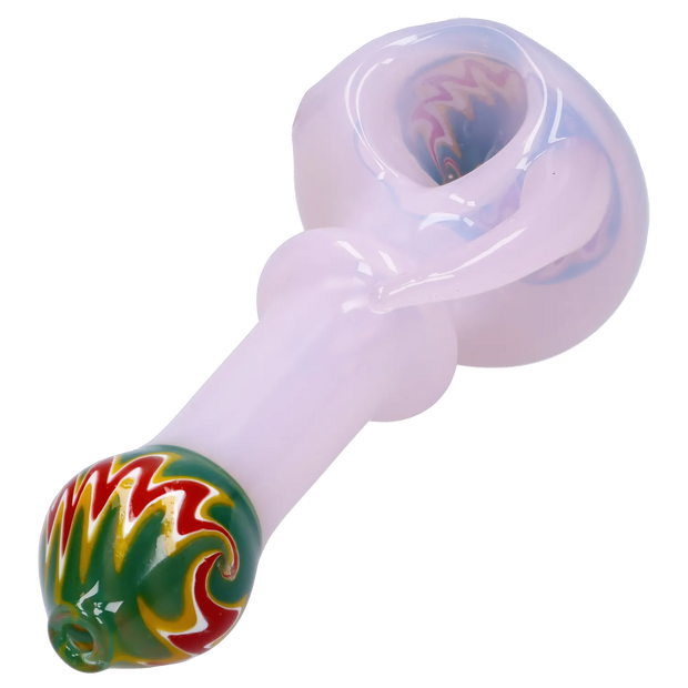 Slime Tube Horn Reversal Art Spoon Pipe - 45 in