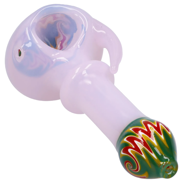 Slime Tube Horn Reversal Art Spoon Pipe - 45 in