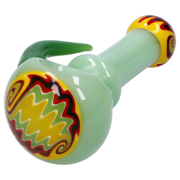 Slime Tube Horn Reversal Art Spoon Pipe - 45 in