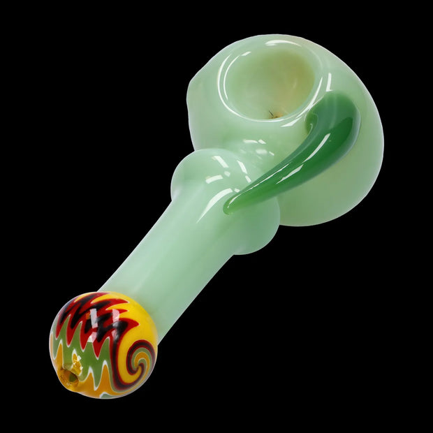 Slime Tube Horn Reversal Art Spoon Pipe - 45 in