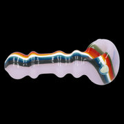 Slime Rasta Rainbow Spoon Pipe - 4.5 in
