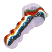 Slime Rasta Rainbow Spoon Pipe - 4.5 in