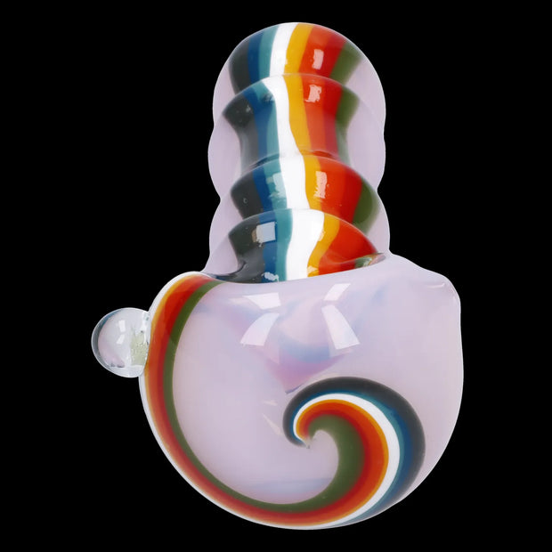 Slime Rasta Rainbow Spoon Pipe - 4.5 in