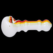Slime Rasta Rainbow Spoon Pipe - 4.5 in