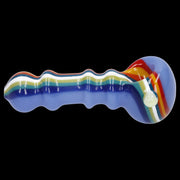 Slime Rasta Rainbow Spoon Pipe - 4.5 in