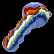 Slime Rasta Rainbow Spoon Pipe - 4.5 in