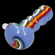 Slime Rasta Rainbow Spoon Pipe - 4.5 in