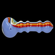 Slime Rasta Rainbow Spoon Pipe - 4.5 in