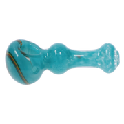 Valiant 3-inch Glass w/ Bubble Middle Hand Pipe