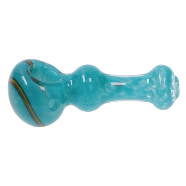 Valiant 3-inch Glass w/ Bubble Middle Hand Pipe