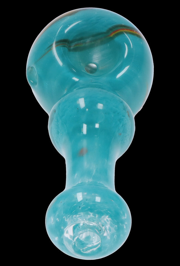 Valiant 3-inch Glass w/ Bubble Middle Hand Pipe