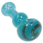 Valiant 3-inch Glass w/ Bubble Middle Hand Pipe