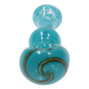 Valiant 3-inch Glass w/ Bubble Middle Hand Pipe