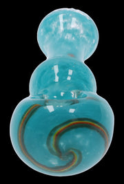 Valiant 3-inch Glass w/ Bubble Middle Hand Pipe