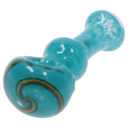 Valiant 3-inch Glass w/ Bubble Middle Hand Pipe
