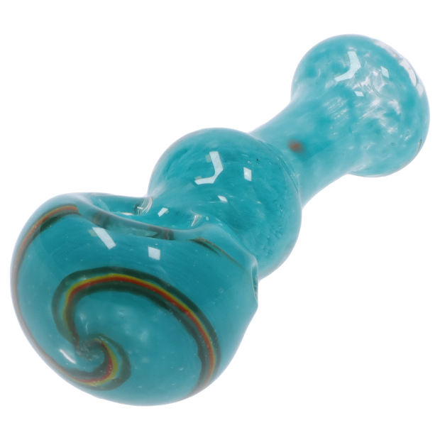 Valiant 3-inch Glass w/ Bubble Middle Hand Pipe