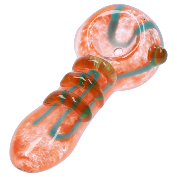 Valiant 3-inch Glass w/ Drips Hand Pipe