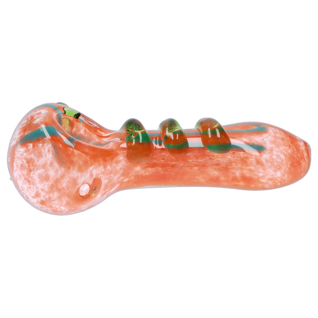 Valiant 3-inch Glass w/ Drips Hand Pipe