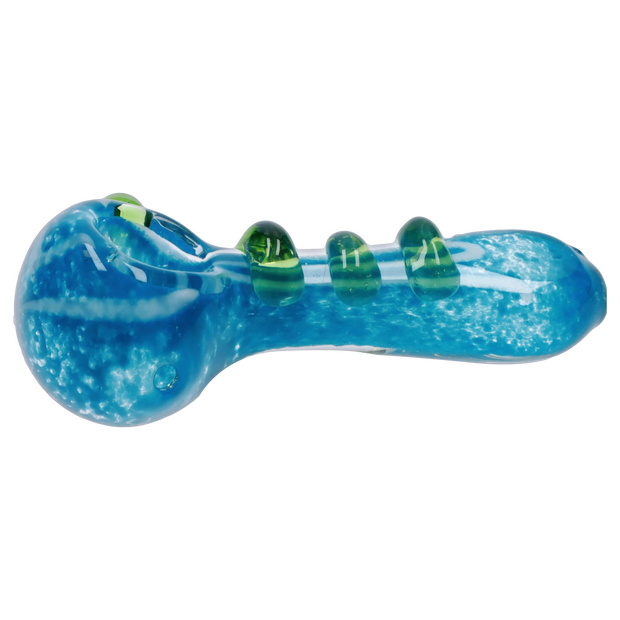 Valiant 3-inch Glass w/ Drips Hand Pipe