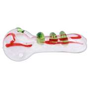 Valiant 3-inch Glass w/ Drips Hand Pipe