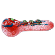 Valiant 3-inch Glass w/ Drips Hand Pipe