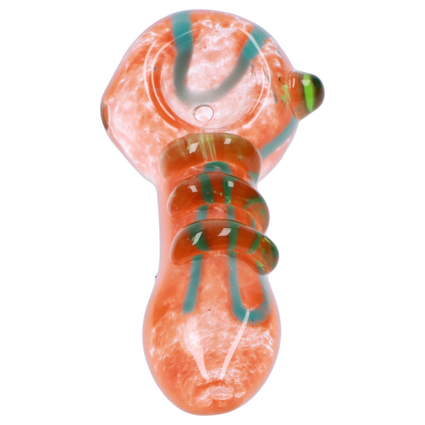 Valiant 3-inch Glass w/ Drips Hand Pipe