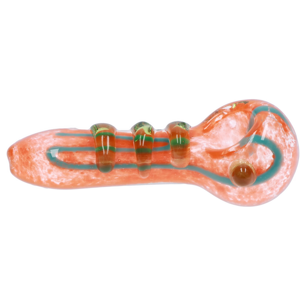 Valiant 3-inch Glass w/ Drips Hand Pipe