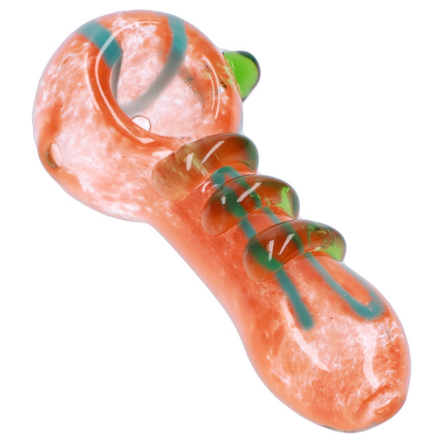 Valiant 3-inch Glass w/ Drips Hand Pipe