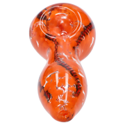 Valiant 3-inch Glass Fumed Swirl Hand Pipe