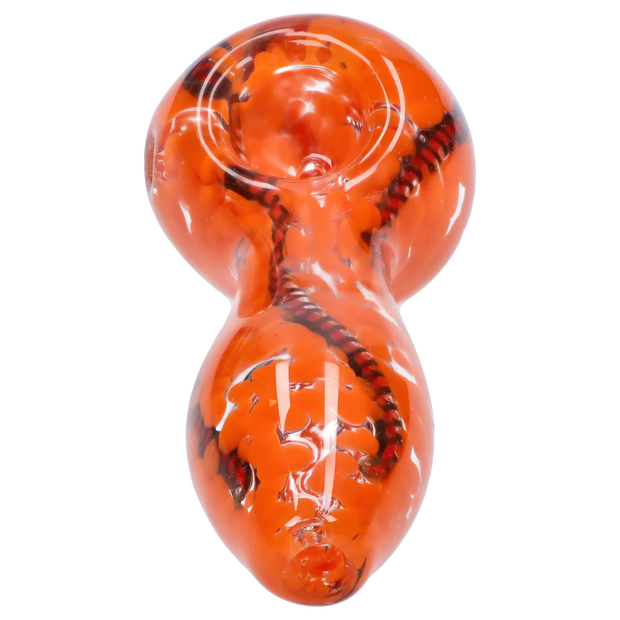 Valiant 3-inch Glass Fumed Swirl Hand Pipe