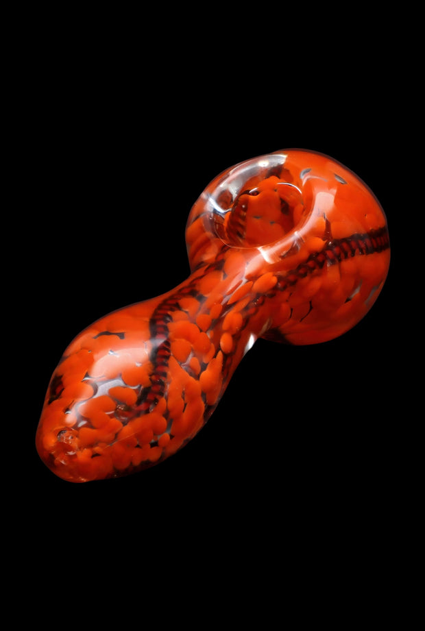 Valiant 3-inch Glass Fumed Swirl Hand Pipe
