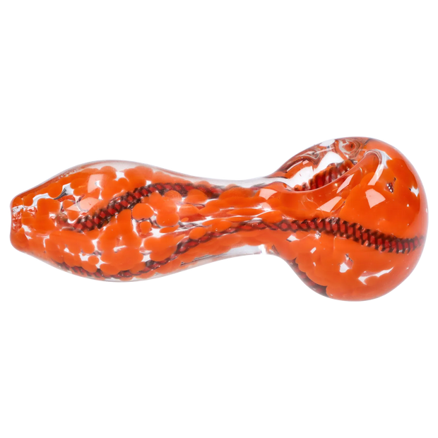 Valiant 3-inch Glass Fumed Swirl Hand Pipe