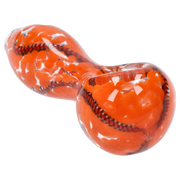 Valiant 3-inch Glass Fumed Swirl Hand Pipe