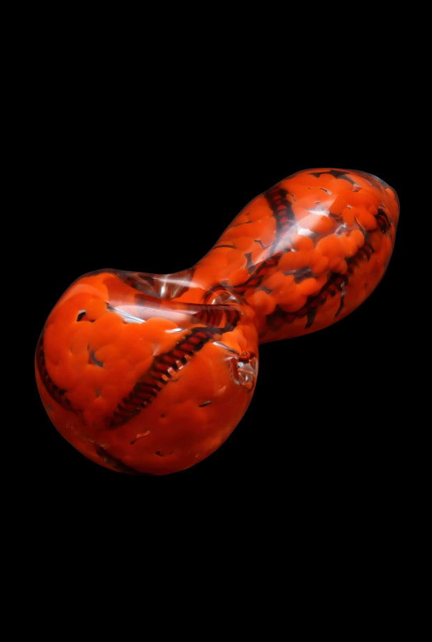 Valiant 3-inch Glass Fumed Swirl Hand Pipe