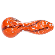 Valiant 3-inch Glass Fumed Swirl Hand Pipe