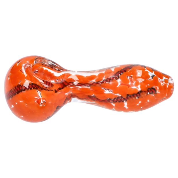 Valiant 3-inch Glass Fumed Swirl Hand Pipe