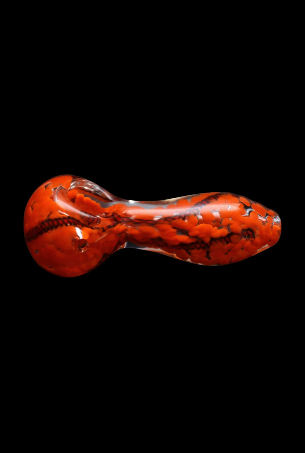 Valiant 3-inch Glass Fumed Swirl Hand Pipe