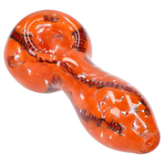 Valiant 3-inch Glass Fumed Swirl Hand Pipe