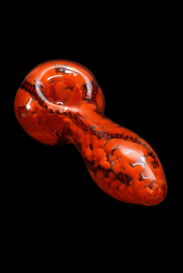Valiant 3-inch Glass Fumed Swirl Hand Pipe