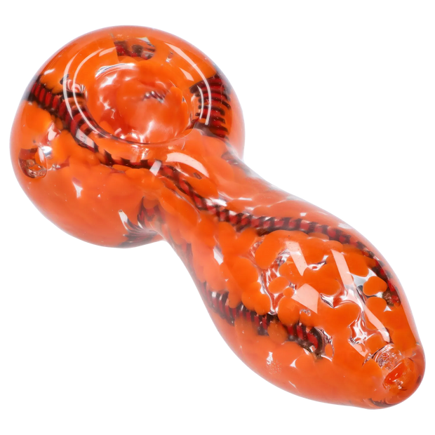 Valiant 3-inch Glass Fumed Swirl Hand Pipe