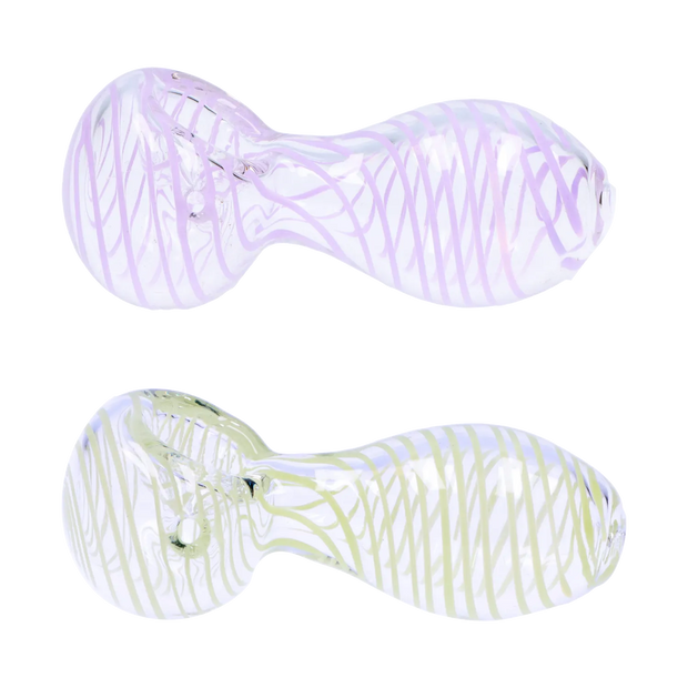 Valiant 3-inch Glass Loose Swirl Hand Pipe
