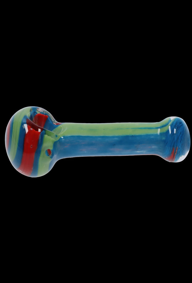 Valiant 3-inch Glass Multi-Colour Dots Hand Pipe