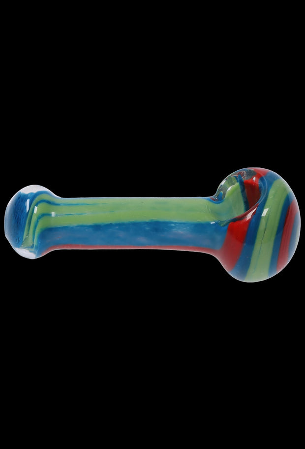 Valiant 3-inch Glass Multi-Colour Dots Hand Pipe