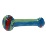 Valiant 3-inch Glass Multi-Colour Dots Hand Pipe