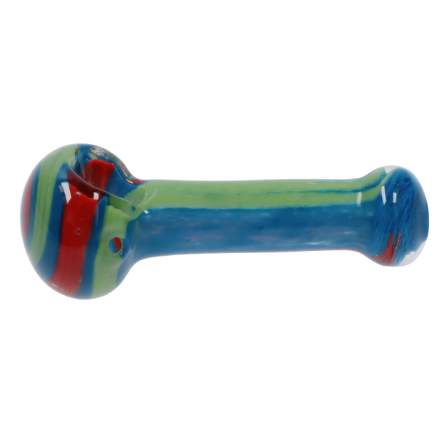 Valiant 3-inch Glass Multi-Colour Dots Hand Pipe