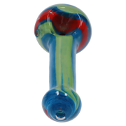 Valiant 3-inch Glass Multi-Colour Dots Hand Pipe