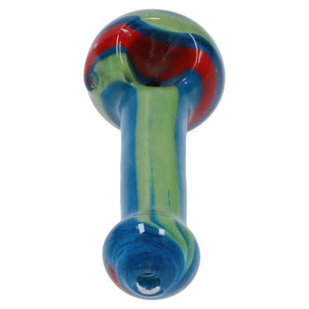 Valiant 3-inch Glass Multi-Colour Dots Hand Pipe
