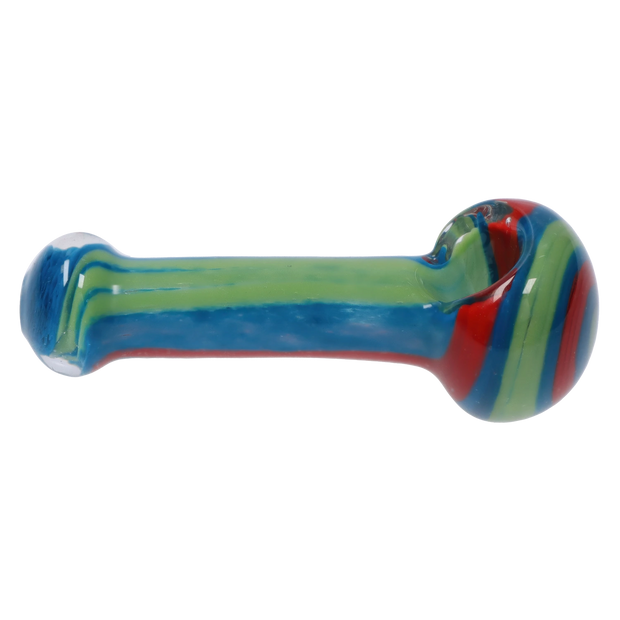Valiant 3-inch Glass Multi-Colour Dots Hand Pipe